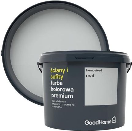 GoodHome Farba Premium Ściany I Sufity Hempstead 2 5 L