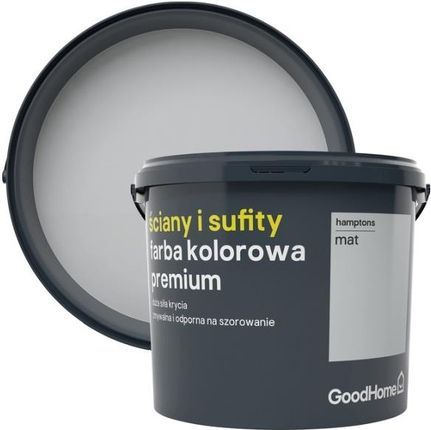 GoodHome Farba Premium Ściany I Sufity Hamptons 5 L