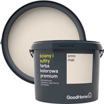 GoodHome Farba Premium Ściany I Sufity Juneau 2 5 L