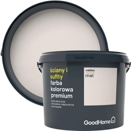 GoodHome Farba Premium Ściany I Sufity Valdez 2 5 L