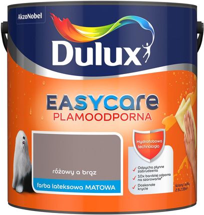 Dulux Easy Care Różowy A Brąz 2,5L