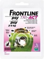 Frontline Tri-Act Pro Psy Spot-On Xs (2-5Kg) 1 Pipeta