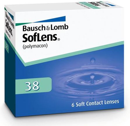 Bausch&Lomb Soczewki Soflens 38 6szt - 8,4 