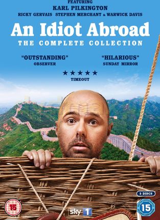 An Idiot Abroad-Complete Collection (Idiota za granicą) (BBC) [DVD]