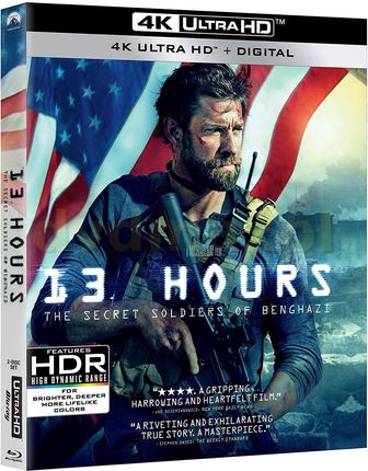 13 Hours: The Secret Soldiers of Benghazi (13 godzin: Tajna misja w Benghazi) [Blu-Ray 4K]+[Blu-Ray]