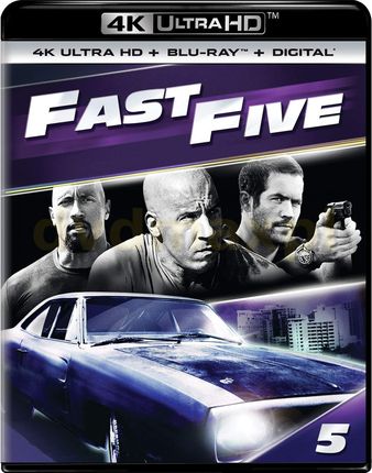 Fast Five (Szybcy i wściekli 5) [Blu-Ray 4K]+[Blu-Ray]