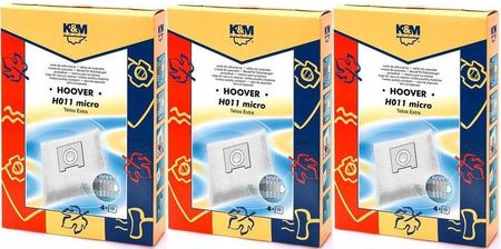 K&M WORKI FLIZELINOWE HOOVER TELIOS EXTRA H81 4szt 8106767552