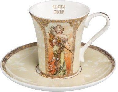 Goebel Filiżanka Do Espresso Wiosna/Lato Alphonse Mucha (12332uniw)