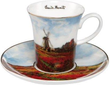 Goebel Filiżanka Do Espresso Pole Tulipanów Claude Monet (18075uniw)