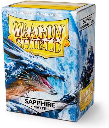 Arcane Tinmen Dragon Shield Matt Sleeves - Sapphire (100Szt.)