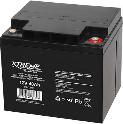 Xtreme Akumulator Żelowy 12V 40Ah (82227)