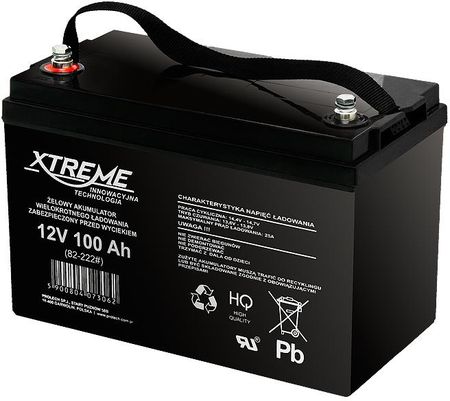 Xtreme Akumulator Żelowy 12V 100Ah (82222)