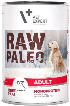 Vet Expert Raw Paleo Adult Wołowina 6X400G