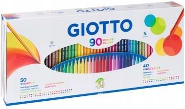 Giotto Stilnovo Turbo Color Kredki Mazaki 90szt