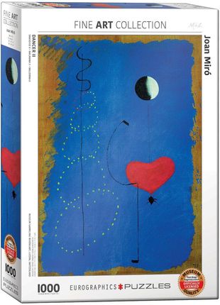 Eurographics Puzzle 1000El. Taniec Joan Miro