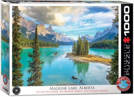 Eurographics Puzzle 1000El. Jezioro Maligne Alberta Kanada