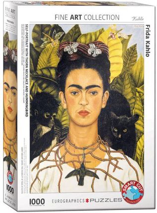 Eurographics Puzzle 1000El. Autoportret Z Kolibrem Frida Kahlo