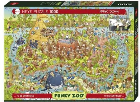 Heye Puzzle 1000El. Funky Zoo Australia