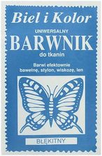 Czakos Barwnik Do Tkanin Motyl Błękitny Biel I Kolor 10 G (Czbt011) - Farby i barwniki do tkanin