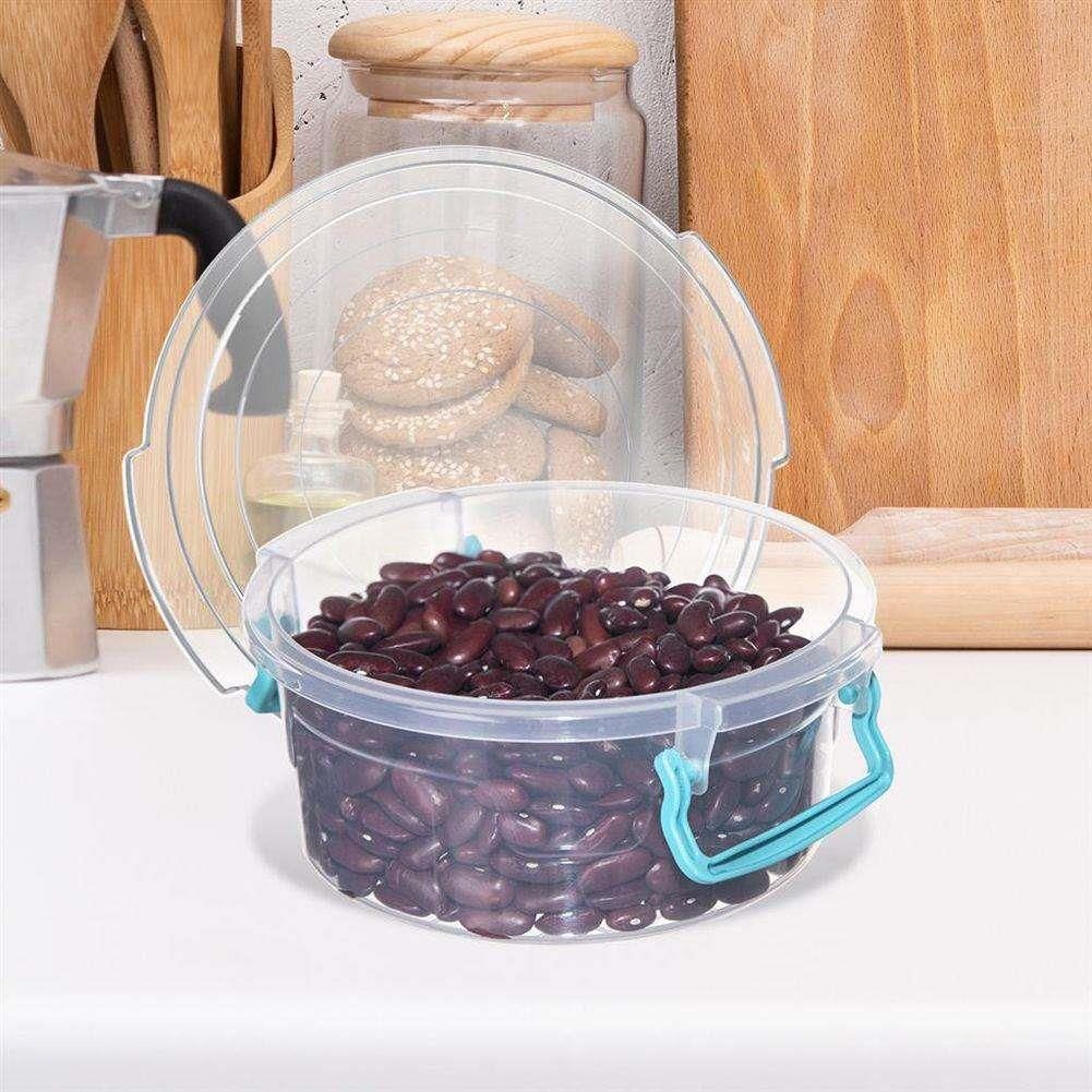 Chomik Komplet 3 Pojemników Okrągłych Multi Box 0,6L 1,2L 2L Chomik Komplet 3 Pojemników Okrągłych Multi Box 0,6L 1,2L 2L