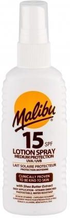 Malibu Lotion Spray SPF15 preparat do opalania ciała 100ml