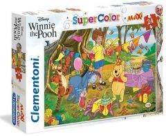 Clementoni Puzzle Supercolor 24El. Maxi Winnie the Pooh