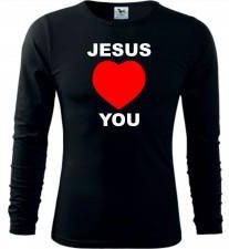 Męska koszulka z dł. rękawem - Jesus love you - Religia i filozofia - Ceny i opinie T-shirty i koszulki męskie RKKI Męska koszulka z dł. rękawem - Jesus love you - Religia i filozofia - Ceny i opinie T-shirty i koszulki męskie RKKI