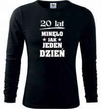 Męska koszulka z dł. rękawem - 20 LAT MINĘŁO JAK JEDEN DZIEŃ - Ceny i opinie T-shirty i koszulki męskie MOKL Męska koszulka z dł. rękawem - 20 LAT MINĘŁO JAK JEDEN DZIEŃ - Ceny i opinie T-shirty i koszulki męskie MOKL