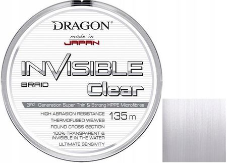 Plecionka Dragon Invisible Clear 0.16mm 15.20kg