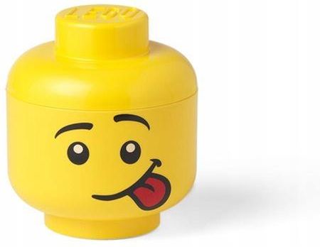 LEGO Pojemnik głowa chłopiec mała 18cm