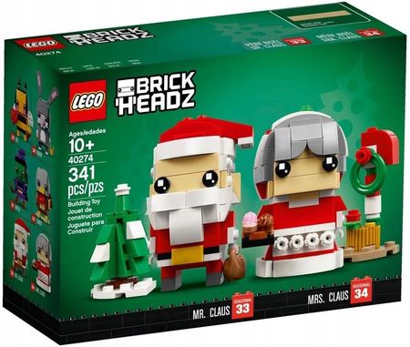LEGO BrickHeadz 40274 Święty Mikołaj