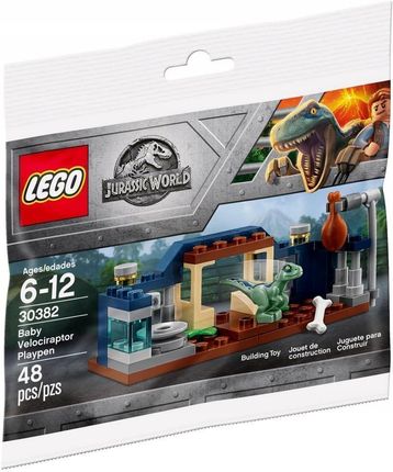LEGO Jurassic World 30382 Plac Zabaw Welociraptora
