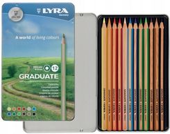 Zdjęcie Lyra Graduate Kredki rysunkowe  12 metal opakowanie - Frombork