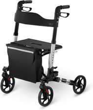 Zdjęcie Uniprodo Balkonik Czterokołowy Torba Srebrny - Otyń