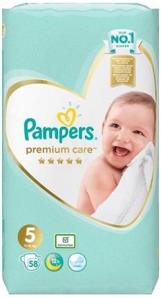 Pampers Pieluchy Premium Care JP rozmiar 5, 58 pieluszek