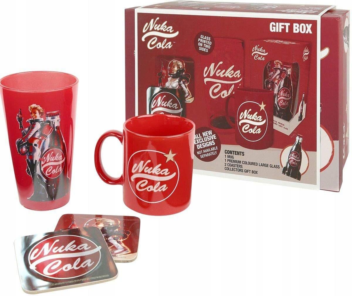 Fallout: Nuka Cola (MUG+GLASS+2 Coasters) Zestaw P - Ceny i opinie