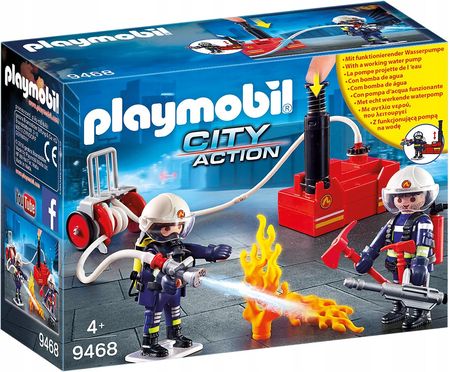 Playmobil 9468 City Action Strażacy Z Gaśnicą