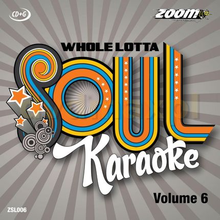 Zoom Karaoke: Whole Lotta Soul And Motown - Volume 6 (Card Wallet) [CD]