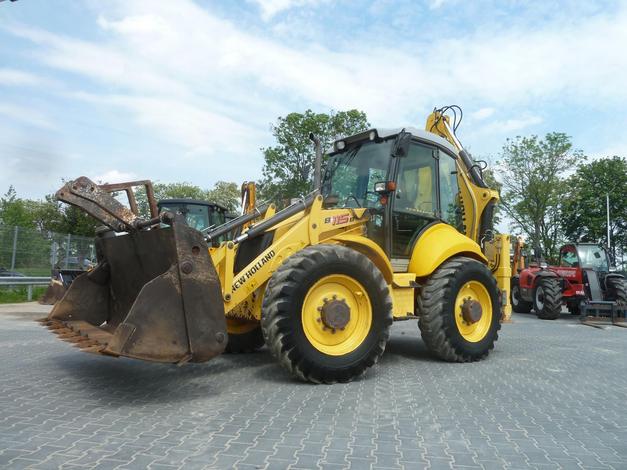 Двигатель new holland b115