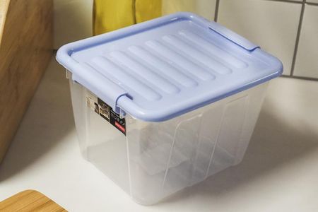 Plast Team Home Box Pojemnik Z Pokrywką Niebieską 3 L