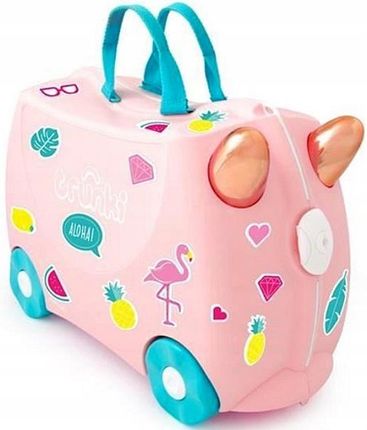 Jeżdżąca walizka dla dzieci - wóz strażacki Frank, Trunki, 18L