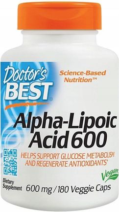 Doctor'S Best Alpha-Lipoic Acid 600 180Vegcaps
