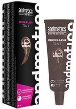 Andmetics Brow&Lash Tint Henna Do Brwi I Rzęs 20Ml Light Brown