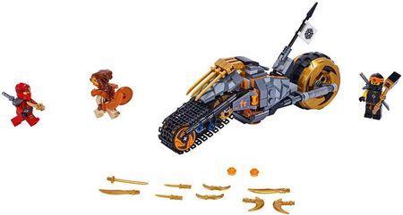 The Art of e Quaintance　Blue LEGO Ninjago 70672 Motocykl Cole'a - Ceny i opinie - Ceneo.pl