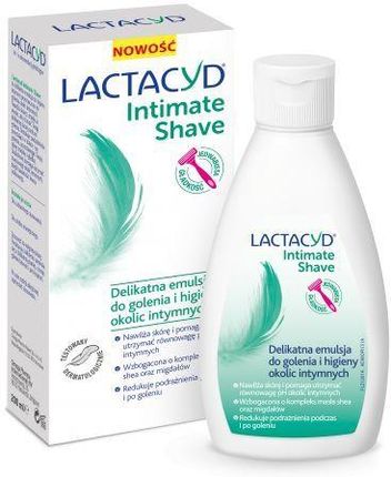 Lactacyd Intimate Shave emulsja do golenia i higieny okolic intymnych 200ml