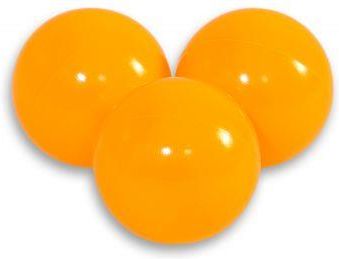 Bobono Plastikowe Piłki Do Suchego Basenu 50Szt. Pomarańczowe
