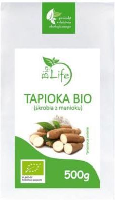 Biolife Tapioka Mąka Z Manioku Bio 500G