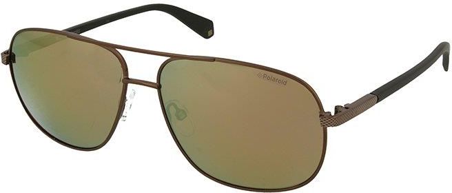 Polaroid PLD 2074/s/x Occhiali Da Sole Uomo | Metallici Colore Rutenio 60 Mm | Lenti Non Polarizzate | Custodia Inclusa