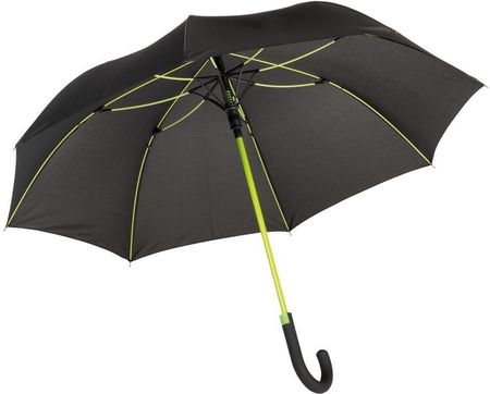 Automatyczny parasol KEMER CANCAN Czarny / Jasnozielony - czarny || jasnozielony