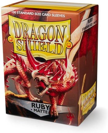 Arcane Tinmen Dragon Shield Matt Sleeves - Ruby 100 Szt.